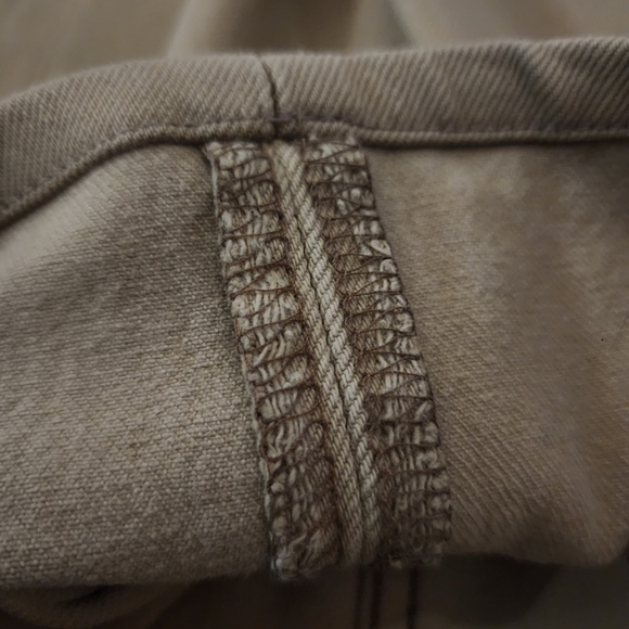 Vintage x 90s “made in USA” 501 Levi Red Tab Tan Jean - Picture 8 of 10